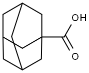 1-Adamantanecarboxylic acid Struktur