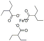 iron tris(2-ethylbutyrate) 结构式