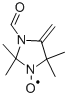 2,2,5,5-甲基-4-甲基-1-氧代-3-甲酰基咪唑烷, 82814-77-5, 结构式