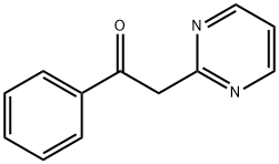 2-(BENZOYLMETHYL)-PYRIMIDINE Structure