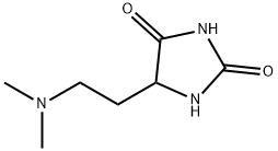 2,4-Imidazolidinedione,  5-[2-(dimethylamino)ethyl]- 结构式