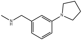 N-METHYL-N-(3-PYRROLIDIN-1-YLBENZYL)AMINE Struktur