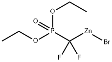 (DIETHOXYPHOSPHORYL)DIFLUOROMETHYLZINC BROMIDE,82845-20-3,结构式
