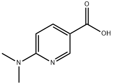 6-(ジメチルアミノ)ニコチン酸 化学構造式
