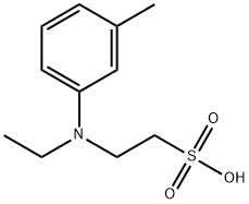 2-(ethyl(m-tolyl)amino)ethanesulfonic acid Struktur
