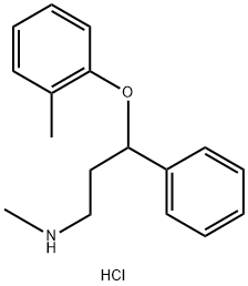 Rac Atomoxetine Hydrochloride Struktur