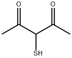 2,4-Pentanedione, 3-mercapto- (9CI) Structure