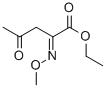 ETHYL 2-(METHOXYIMINO)-4-OXOPENTANOATE Structure