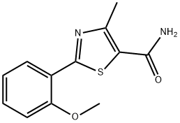 2-(2-Methoxyphenyl)-4-methyl-5-thiazolecarboxamide|