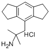 s-Indacene-4-ethanamine, 1,2,3,5,6,7-hexahydro-alpha,alpha-dimethyl-,  hydrochloride Structure