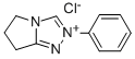 6,7-DIHYDRO-2-PHENYL-5H-PYRROLO[2,1-C]-1,2,4-TRIAZOLIUM CHLORIDE Struktur