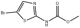 Carbamic  acid,  (5-bromo-2-thiazolyl)-,  methyl  ester  (9CI) Structure