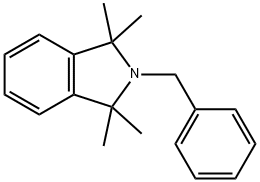 2-苄基-1,1,3,3-四甲基异吲哚啉, 82894-83-5, 结构式