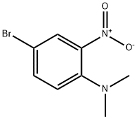 N,N-DIMETHYL 4-BROMO-2-NITROANILINE 结构式