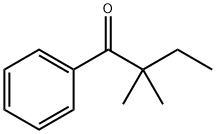 2,2-DIMETHYL-1-PHENYLBUTAN-1-ONE, 829-10-7, 结构式