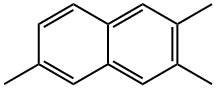 2,3,6-トリメチルナフタレン 化学構造式