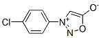 3-(4-Chlorophenyl)-1,2,3-oxadiazole-3-ium-5-olate Struktur