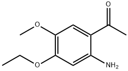 Ethanone,1-(2-amino-4-ethoxy-5-methoxyphenyl)- Struktur