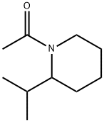 Piperidine, 1-acetyl-2-(1-methylethyl)- (9CI) Structure