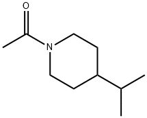 Piperidine, 1-acetyl-4-(1-methylethyl)- (9CI) Structure