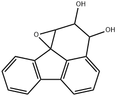 2,3-dihydroxy-1,10b-epoxy-1,2,3-trihydrofluoranthene Structure
