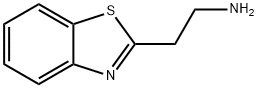 2-(1,3-ベンゾチアゾール-2-イル)エタンアミン 化学構造式