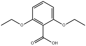 2,6-ジエトキシ安息香酸 化学構造式