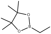 2-エチル-4,4,5,5-テトラメチル-1,3,2-ジオキサボロラン 化学構造式