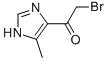 Ethanone, 2-bromo-1-(5-methyl-1H-imidazol-4-yl)- (9CI) 结构式