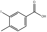 3-ヨード-4-メチル安息香酸 化学構造式