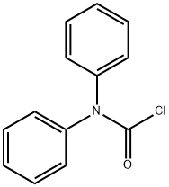 Diphenylcarbamyl chloride Structure