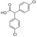 双(4-氯苯基)乙酸, 83-05-6, 结构式