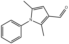 2,5-DIMETHYL-1-PHENYLPYRROLE-3-CARBOXALDEHYDE Struktur
