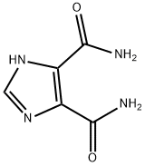 イミダゾール-4,5-ジカルボキサミド 化学構造式