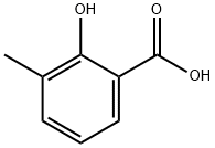 3-メチルサリチル酸 化学構造式