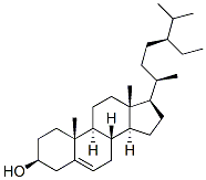 (3beta,24S)-stigmast-5-en-3-ol  Struktur