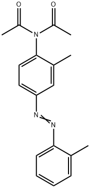 N,N-DIACETYL-O-AMINOAZOTOLUENE Struktur