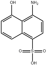 8-氨基-1-萘酚-5-磺酸,83-64-7,结构式