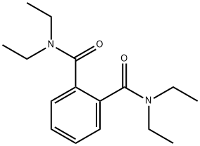 O-PHTHALIC ACID BIS(DIETHYLAMIDE) Struktur