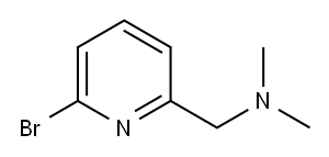 2-PYRIDINEMETHANAMINE, 6-BROMO-N,N-DIMETHYL- Structure