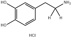 盐酸多巴胺-D2, 83008-33-7, 结构式