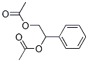 (2-acetyloxy-1-phenyl-ethyl) acetate Struktur