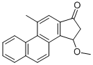 15,16-Dihydro-11-methyl-15-methoxycyclopenta(a)phenanthren-17-one,83053-62-7,结构式