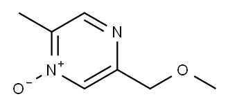 2-Methoxymethyl-5-methylpyrazine 4-oxide Structure