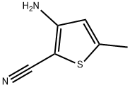 3-AMINO-5-METHYL-THIOPHENE-2-CARBONITRILE 化学構造式