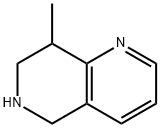8-甲基-5,6,7,8-四氢-(口+奈)啶, 83082-13-7, 结构式