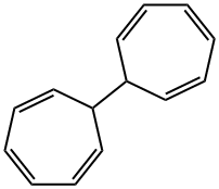 1,1'-ビ(2,4,6-シクロヘプタトリエン) 化学構造式