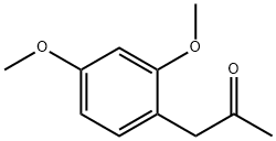 2,4-ジメトキシフェニルアセトン 化学構造式