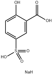 sodium 5-sulphosalicylate Struktur