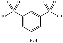 1,3-ベンゼンジスルホン酸二ナトリウム 化学構造式